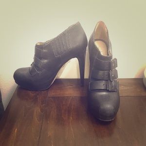 L.A.M.B Buckled Heels